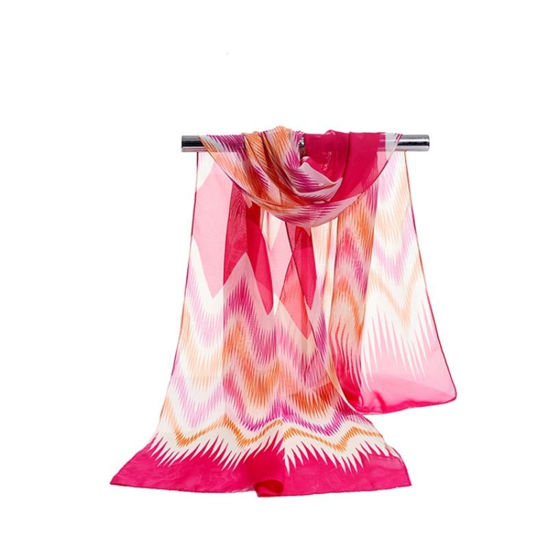 Barevný Šifonový Šátek Summer Wave 2018