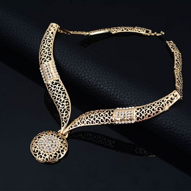 Sada Šperků Golden Hollow Diamante