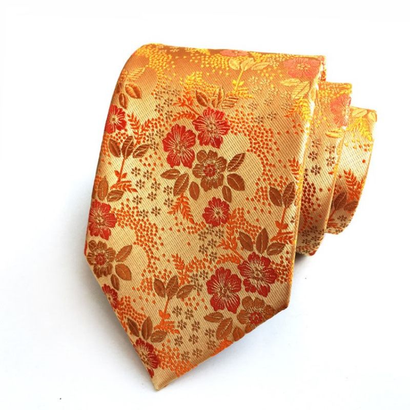 Pánská Květinová Kravata Paisley