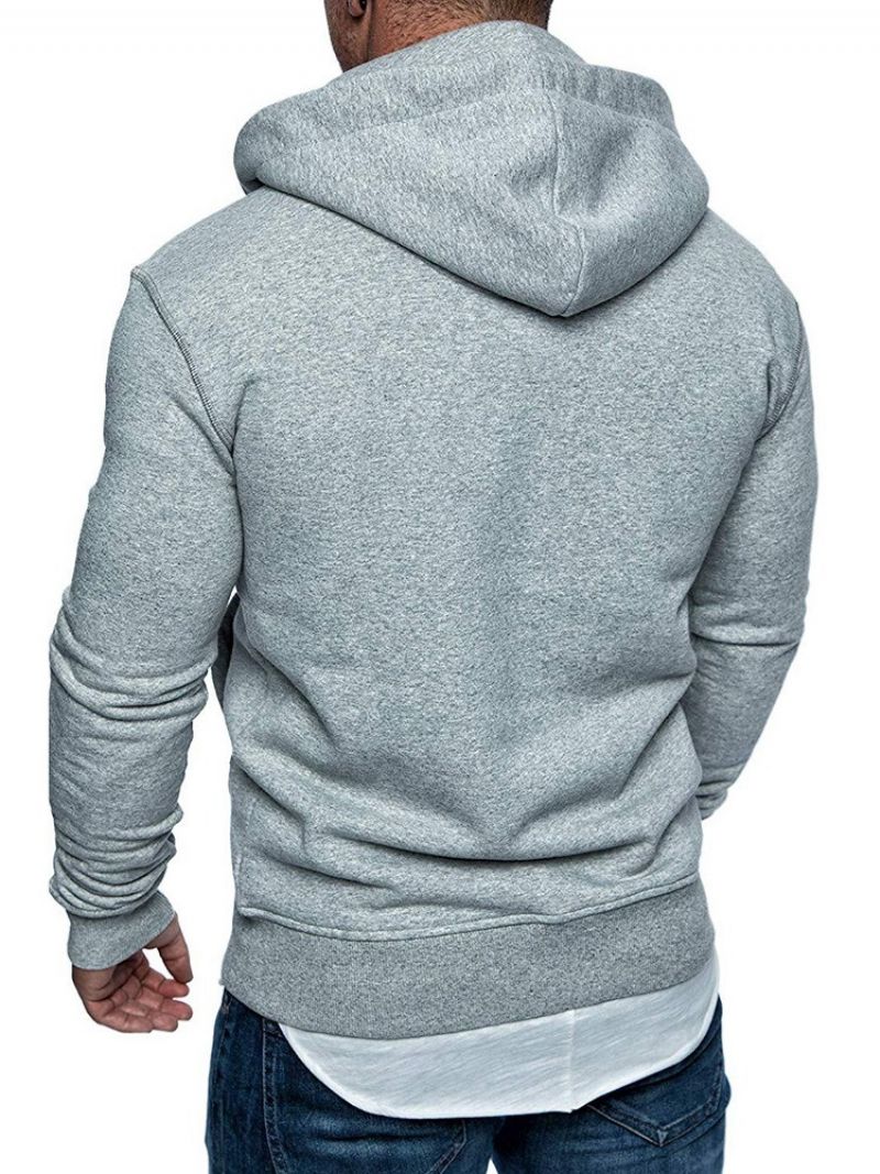 Kapesní Kardiganové Mikiny Na Zip Pro Volný Čas