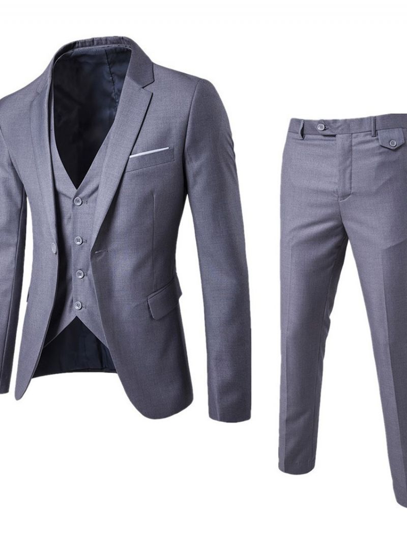 Jednotlačítková Vesta Ol Dress Suit