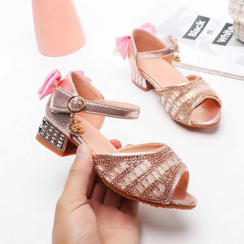 Nízko Vykrojené Sandály Peep Toe