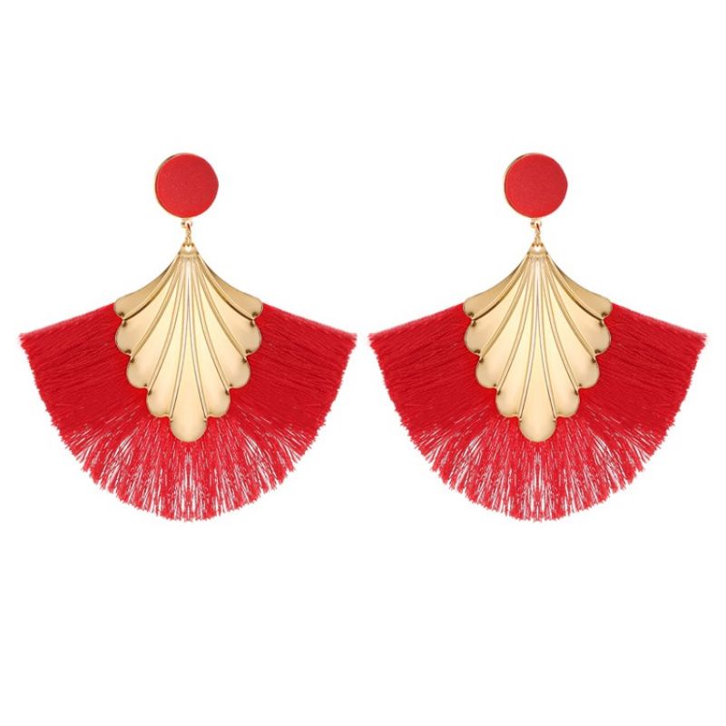 Dámské Náušnice Alloy Tassel Holiday Charm