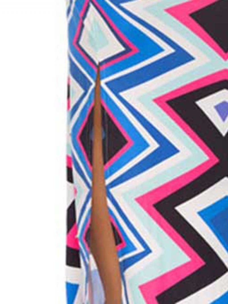 Africké Módní Bodycon Šaty Bez Rukávů Dlouhé Ke Kotníkům