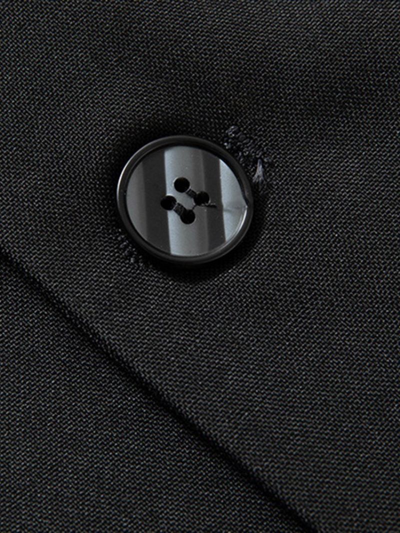 Ležérní Slim Plain Lapel Blazer