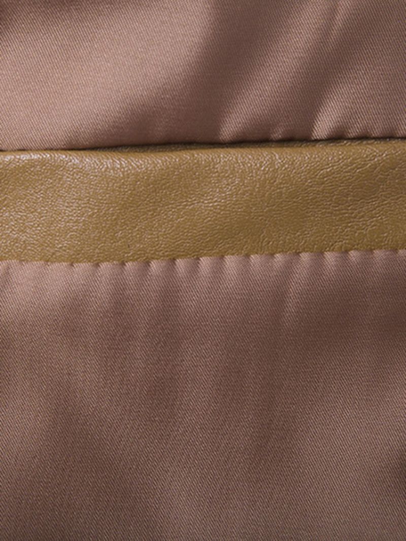 One Button Vogue Pu Slim Pánské Sako