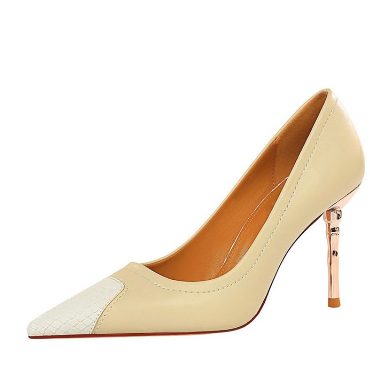 Jehlový Podpatek Thread Pointed Toe Western Tenké Boty