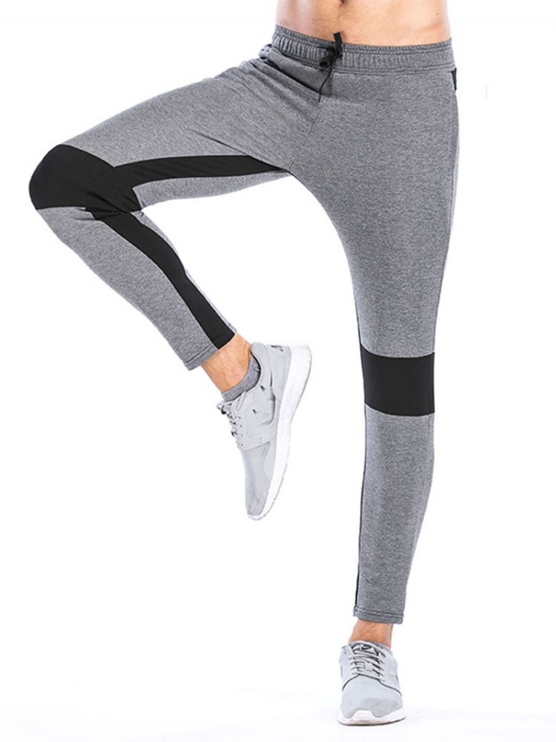 Pánské Sportovní Kalhoty Patchwork Color Block Délky Ke Kotníkům