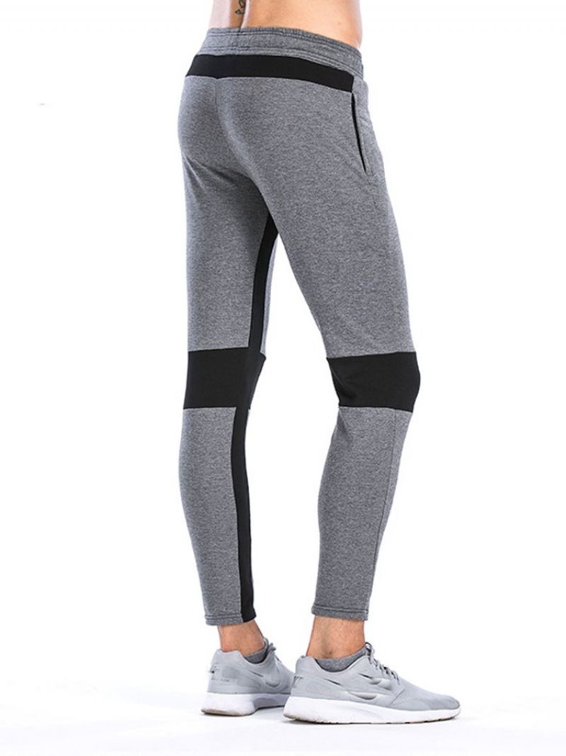 Pánské Sportovní Kalhoty Patchwork Color Block Délky Ke Kotníkům