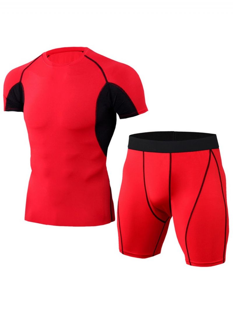Pánské Sportovní Šortky Color Block