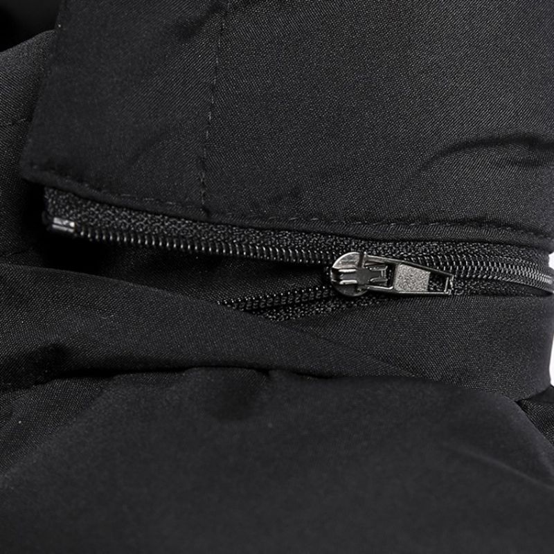 Dvouvrstvá Tlustá Evropská Vesta Na Zip S Barevným Blokem