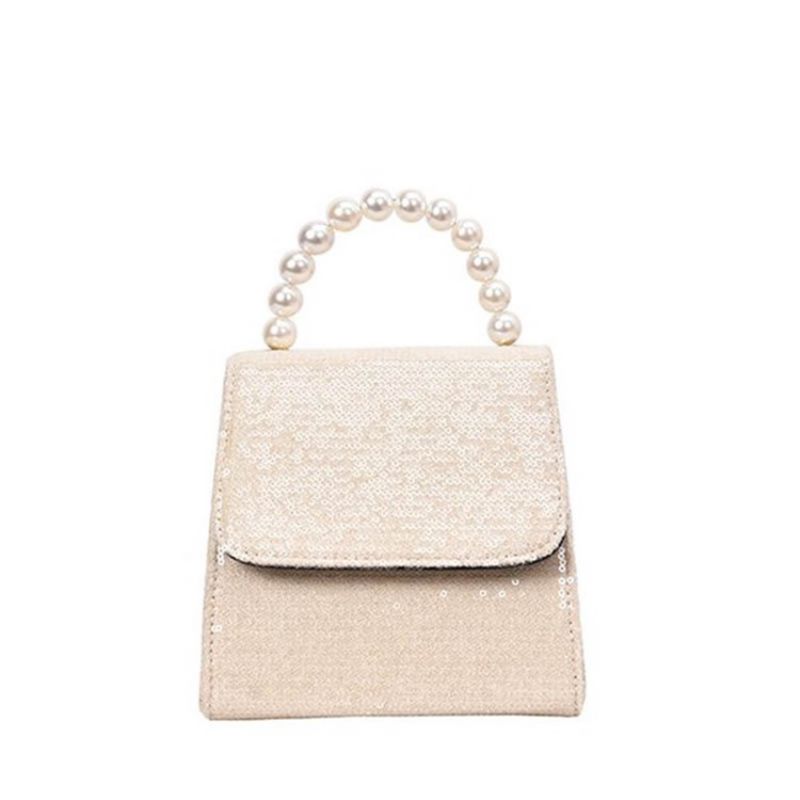 Crossbody Kabelka Pu Sequins Plain Paillette