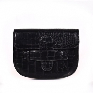 Crossbody Taška Na Sedlo Z Pu Sedla Alligator Thread