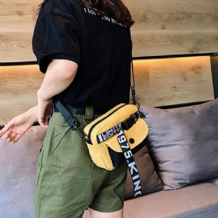 Opaskem Zdobené Čtvercové Crossbody Kabelky