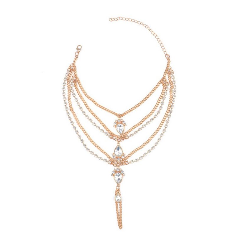 Dámské Vintage Nákotníky Diamante