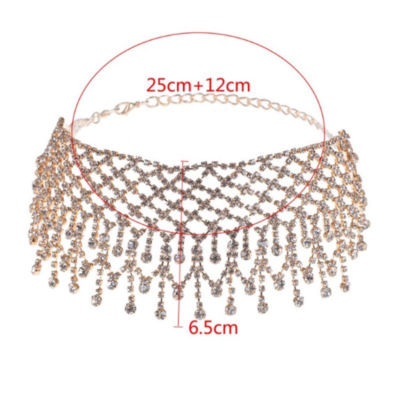 Plain Anniversary Choker Náhrdelník