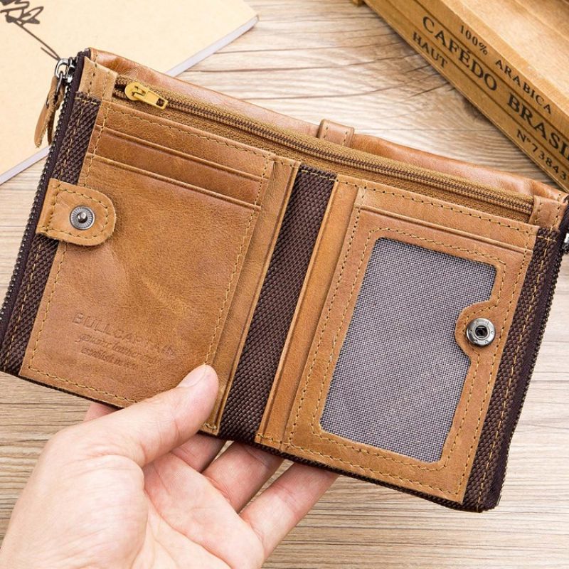 Kožené Peněženky European Organizer Wallet
