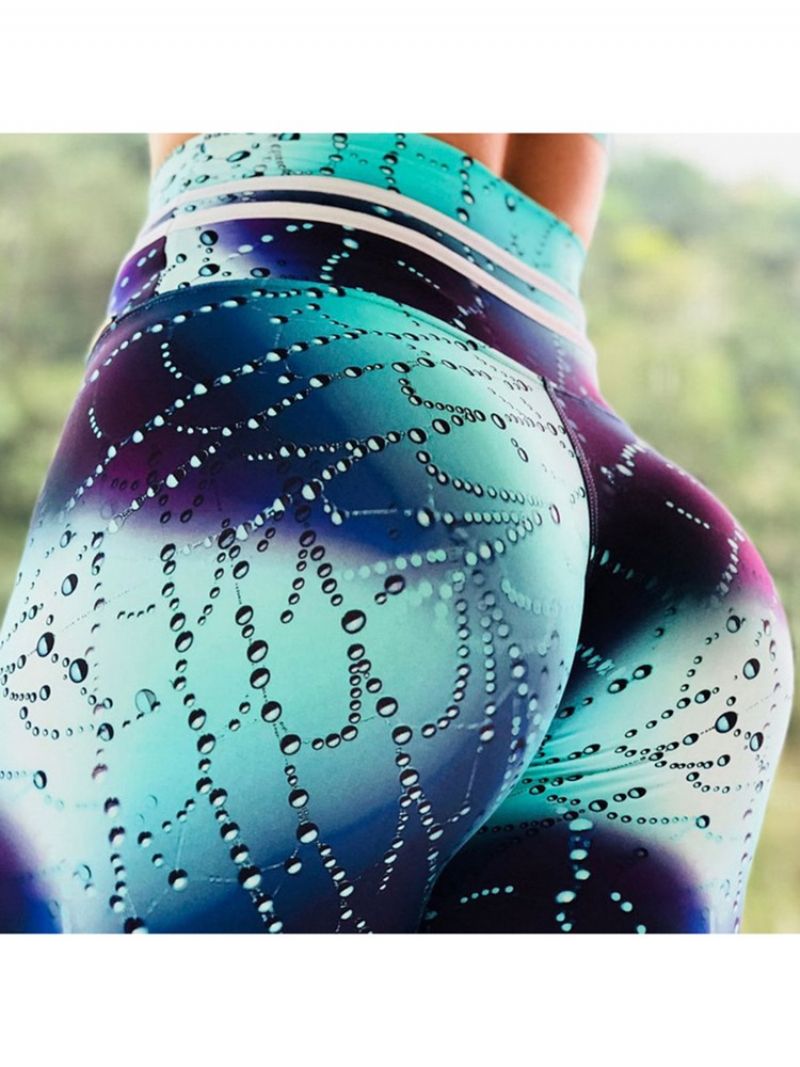 Print Push Up Gym Sportovní Legíny S Vysokým Pasem Kalhoty Na Jógu S Vysokým Pasem Tiktok Legíny
