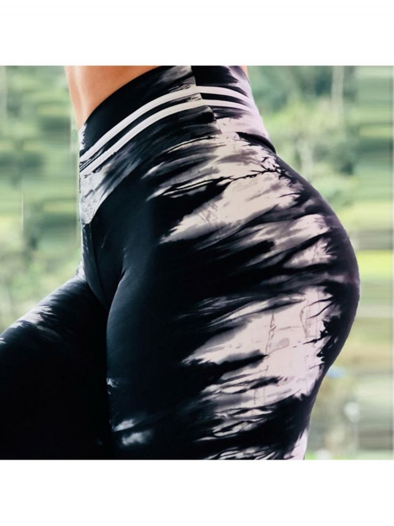 Print Push Up Gym Sportovní Legíny S Vysokým Pasem Kalhoty Na Jógu S Vysokým Pasem Tiktok Legíny