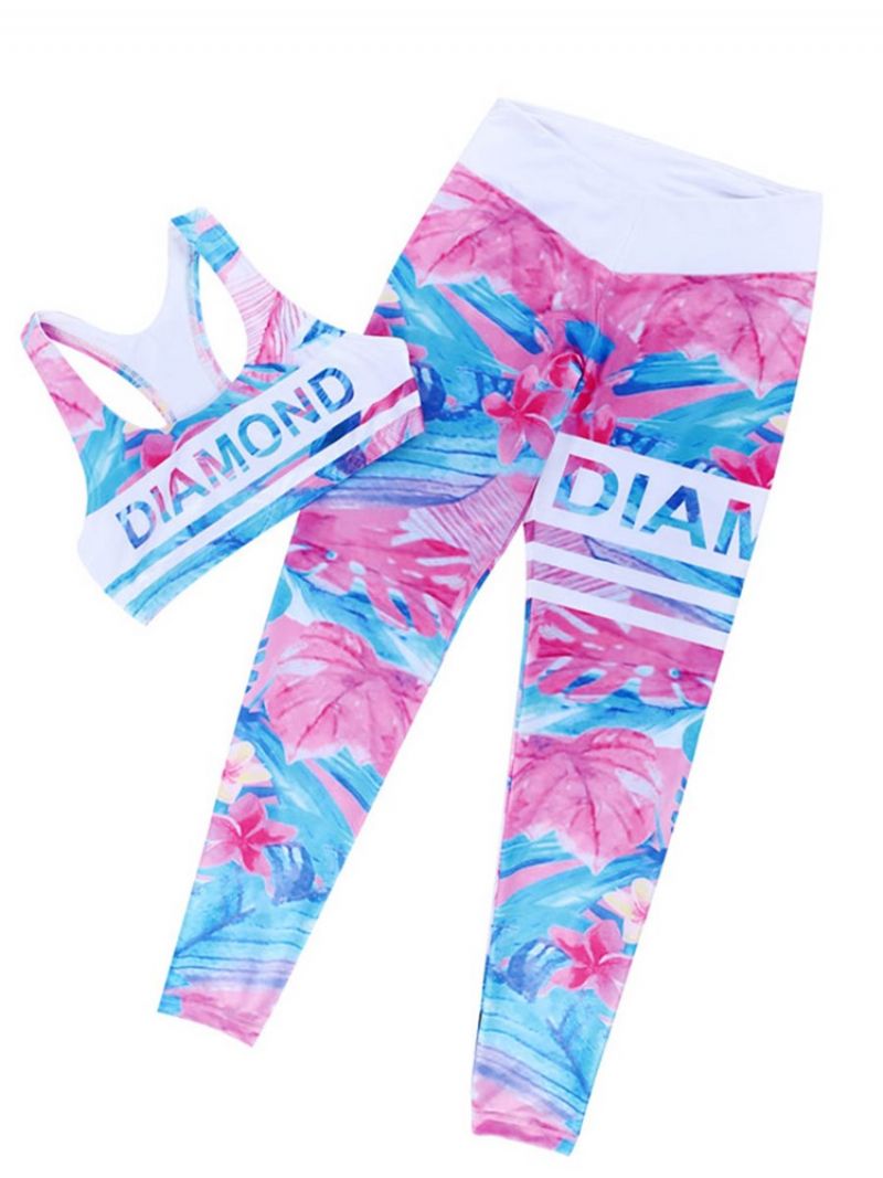 Sportovní Soupravy Patchwork Floral Pullover Proti Pocení